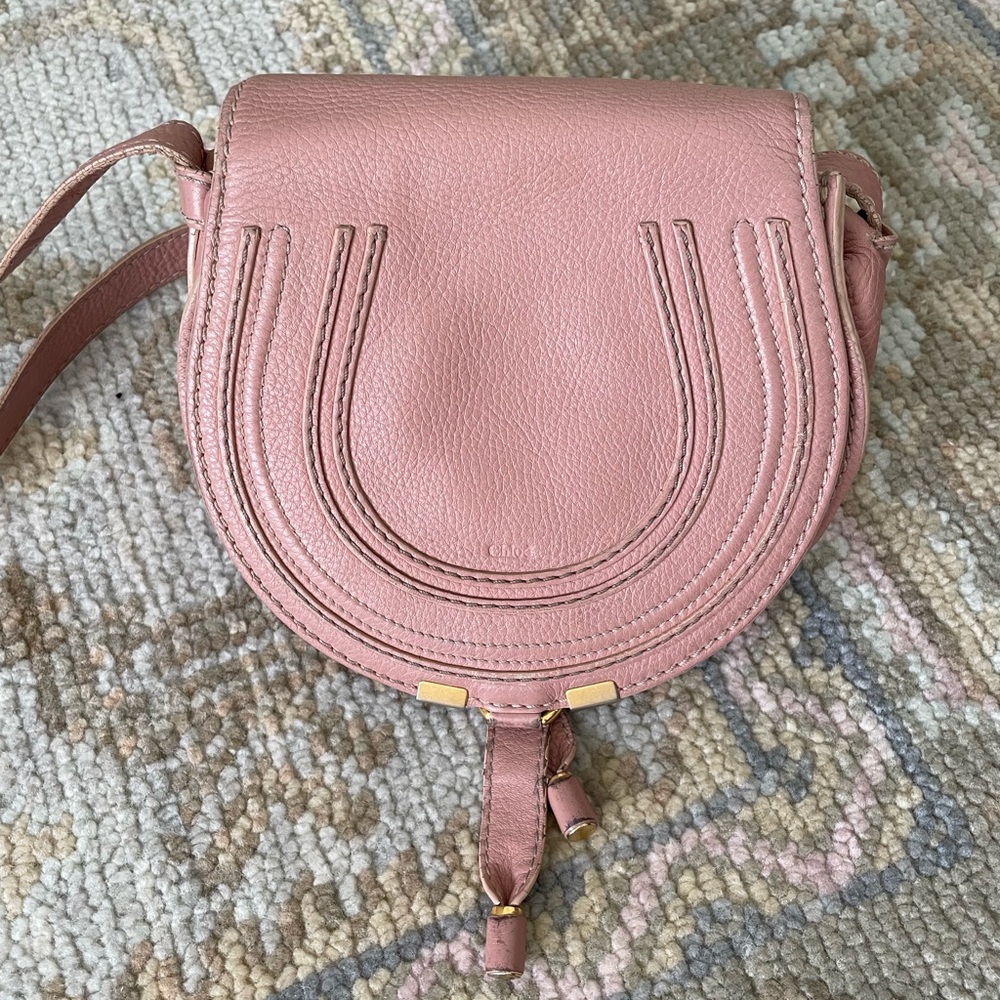 Chloe Marcie. Pretty dusty pink color!